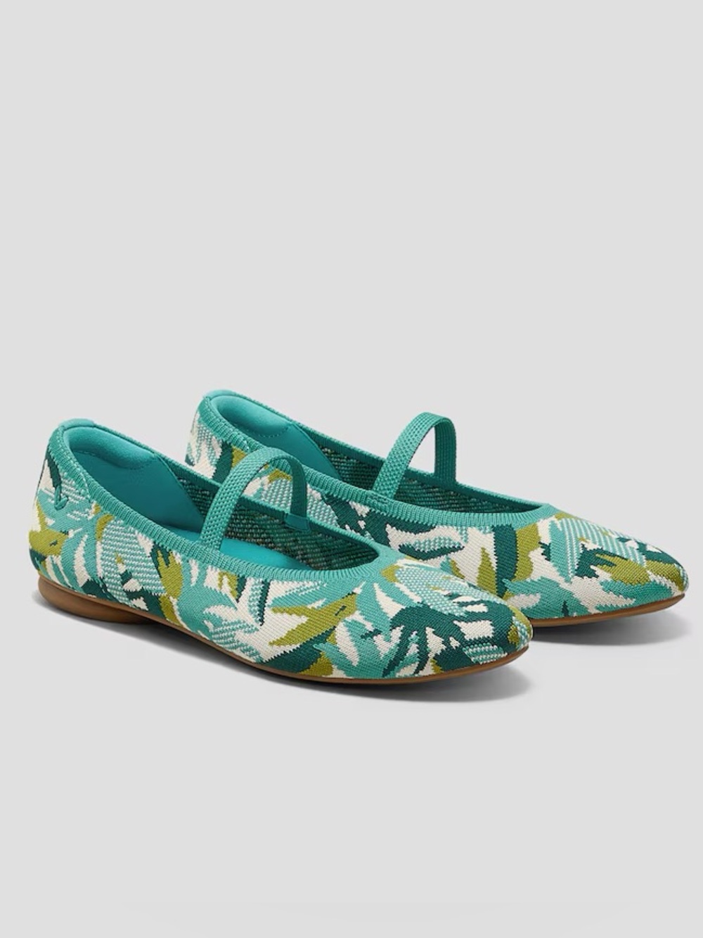 Vivaia Mary Jane Tropical Turquoise Shoes